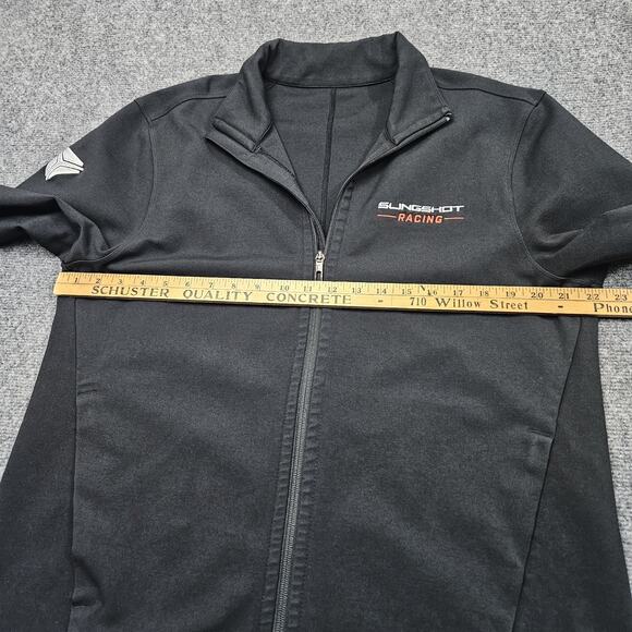 Lululemon x Polaris Slingshot Racing Track Jacket Large Black Full Zip Softshell - Picture 7 of 9